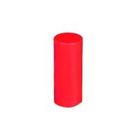 Asta del copolimero acetale, 2 pezzi rosso blu giallo verde bianco nero POM asta in nylon lunghezza 500 mm, diametro 3-50 mm barra in plastica rigida(Red,35x500mm)