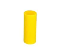 Asta del copolimero acetale, 2 pezzi rosso blu giallo verde bianco nero POM asta in nylon lunghezza 500 mm, diametro 3-50 mm barra in plastica rigida(Yellow,12x500mm)