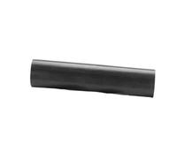 Asta del copolimero acetale, 2 pezzi rosso blu giallo verde bianco nero POM asta in nylon lunghezza 500 mm, diametro 3-50 mm barra in plastica rigida(Black,3x500mm)