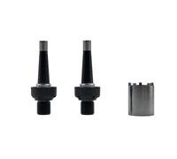 Asta del pedale cromato 56mm Look Keo Blade Noir