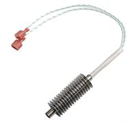 Asta di accensione, 17 denti, lunghezza 7,9 cm, asta calda di ricambio per stufe a pellet, elemento riscaldante da 120 V con connettori a forcella maschio, facile da installare per la riparazione del