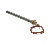 Asta di accensione da 250 W, in acciaio inox, per stufe a pellet MCZ e inserti per camini, con diametro di 9,9 mm e lunghezza di 150 mm, 230 V, potenza di riscaldamento, filettatura da 3/8 pollici per
