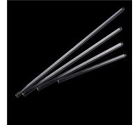 Asta di agitazione in vetro rotonda, Bacchette di agitazione in vetro borosilicato da laboratorio, confezione da 20, diverse misure(6x300mm)