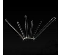 Asta di agitazione in vetro rotonda, Bacchette for agitazione in vetro borosilicato, confezione da 6, diverse misure(0.3x8inch)