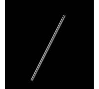 Asta di agitazione in vetro rotonda, Bacchette for agitazione in vetro borosilicato trasparenti, misure multiple, confezione da 5(0.4x12inch)