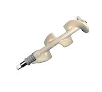 Asta di agitazione, palo battitore, parte 33,5 cm, raccordo di ricambio, compatibile con macchine for gelato soft Vevor + un tubo di tenuta