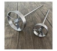 Asta di agitazione sopraelevata, Paletta di agitazione da laboratorio in acciaio inossidabile 304 con asta e viti, 1 set, diverse dimensioni(50x7x200mm)