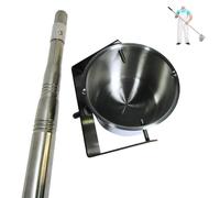 asta di campionamento Sistema di campionamento dell'acqua in acciaio inossidabile con asta e bicchiere a pendolo da 1000 ml for il monitoraggio ambientale(1.17m 4.0m/3.8ft 13ft)
