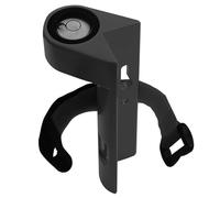 Asta di centraggio, colore nero, livella a bolla in alluminio, livella a bolla libellula, livellatore in fibra di carbone per bilance ad angolo retto, 90 livellatore per righello a torre rotondo o