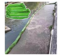 Asta di contenimento dei rifiuti galleggiante pieghevole, barriera di olio in PVC personalizzabile per installazione fai da te, protegge la qualità dell'acqua di fiume e lago
