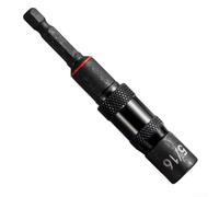 Asta di estensione per cacciavite esagonale con anello magnetico girevole a 360 gradi, supporto a cambio rapido, per forare e guidare attività nella lavorazione dei metalli edilizia 1/4 di pollice (C)