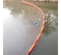 Asta di galleggiamento riutilizzabile di fuoriuscita di petrolio, contenimento della superficie dell'acqua per i porti della marina e risposta alle inondazioni di emergenza