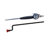 Asta di gonfiaggio pneumatici con manometro 230 PSI per camion, bici e