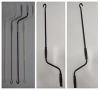 Asta Di Manovra Per Tenda Da Sole Varie Misure, Bastone Universale Per Tende (NERO 1,8 METRI)