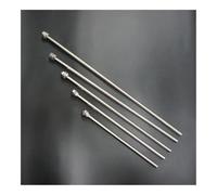 Asta di miscelazione in acciaio inossidabile da 1 pezzo, albero di agitazione SUS304 for agitazione, parti di apparecchiature di laboratorio for macchine di dispersione e agitazione(8x400mm)