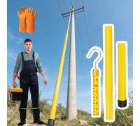 Asta di misurazione isolata, Insulated Epoxy Resin Telescopic Pole For Power And Distance Measurement 6-18m(1500cm(49.2ft))