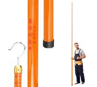 Asta di misurazione isolata, Insulated Telescoping Measuring Rod Multicolor Sizes 6m-18m(Orange,59ft/18m)