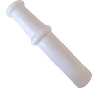 Asta di pressione di ricambio per tritacarne compatibile con Bosch, lunghezza 196 mm, diametro 37 mm, plastica ABS, accessori bianchi per robot da cucina (C)