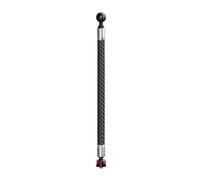 Asta di prolunga da 17 mm, filettatura 1/4, per fotocamere d'azione, smartphone, auto, forte supporto per giunto sferico
