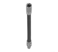 Asta di prolunga flessibile per chiave a cricchetto, adattatore per barra di trasmissione pieghevole a 360 gradi con tecnologia a molla per spazi stretti in acciaio nero 1/4 di pollice (1-4)