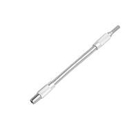 Asta di prolunga flessibile per trapano 1 pz 150 mm-400 mm di lunghezza giunto elastico flessibile albero metallico for trapano avvitatore elettronico 1/4 punta estensione esagonale(200mm)