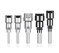 Asta di prolunga for fresa 1PC 6mm 1/4 ''Portautensili for punte for router di prolunga for macchina for incisione con gambo 8mm 12mm (Size : 6.35mm)