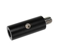 Asta di prolunga in lega di alluminio 1/4-20 doppia filettatura per treppiede fotocamera supporto luce stabilizzatore fotografia connettore
