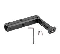 Asta di prolunga leggera per impugnatura superiore per stabilizzatore cardanico Ronin S, maniglia di estensione stabilizzatore, doppie maniglie in lega di alluminio con fori per