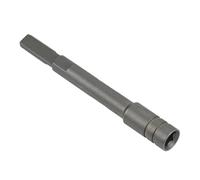 Asta di prolunga lunga 83 mm adattatore piatto in acciaio sabbiato per manutenzione automobilistica Adattatore piatto precisione Asta sabbiata estensione