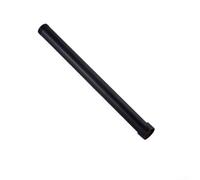 Asta di prolunga per doccia, 30 cm, in acciaio inox, con staffa angolare regolabile, per bagno, compatibile con la maggior parte dei soffioni doccia standard, nero, argento, grigio (nero)