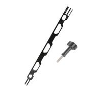 Asta di prolunga per fotocamera montata a casco, 2 interfacce dentate, struttura in alluminio per la videografia senza interruzioni, estensione della fotocamera mossa