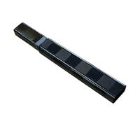 Asta Di Prolunga Per Hockey Su Ghiaccio In Fibra Di Carbonio - Tappo Per Estremità Del Bastone Da 4 6 Pollici, Prolunga Per Albero Composito 18K | Adattatore Per Asta Tonda Con Impugnatura Comoda Per