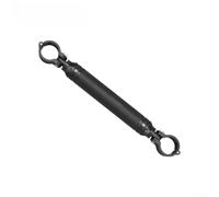 Asta di prolunga per manubrio Brompton, fibra di carbonio e lega di alluminio, supporto regolabile per luce del telefono, manubrio M (nero)