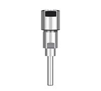 Asta di prolunga per punta del router 6mm 1/4 '' 8mm 12mm Gambo pinza per macchina per incidere Estensione portautensili per fresa-da 6,35 mm a 8 mm