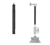 Asta di Prolunga per Selfie Stick, Filettatura da 1/4 di Pollice, Lega di Alluminio, Leggera, Lunghezza 15 Cm, Straordinaria Esperienza di Ripresa con la Fotocamera, per Fotocamere
