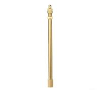 Asta di prolunga per stelo valvola, in rame, doppia ruota, 100 mm, per camion e camion, compatibile con auto, moto e battelli a vapore