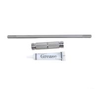 Asta di prolunga per trapano a percussione rotante, 26 cm, con adattatore a sgancio rapido per SDS Plus e interfaccia a gambo rotondo a doppia testa, adatta per vari trapani