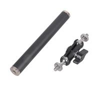 Asta di prolunga per treppiede in metallo con filettatura femmina da 1/4" per action camera, telefoni e microfoni Live Stream Mic Mount Stock