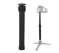 Asta di Prolunga per Treppiede, Tubo di Prolunga Stabilizzatore per Treppiede in Lega di Alluminio, Colonne Centrali a 2 Sezioni, Asta di Prolunga Universale per Treppiede
