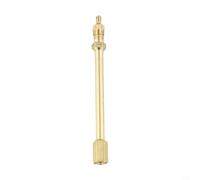 Asta di prolunga per valvola pneumatica, per auto, moto, camion e battelli a vapore, asta di prolunga in lega di rame da 100 mm con finitura dorata, per una lunga durata M