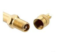 Asta di prolunga per valvola pneumatico, in rame, 100 mm, design a doppia ruota, per camion e camion, compatibile con auto e moto