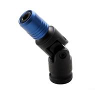 Asta di prolunga porta punte con conversione da 1/2 a 1/4 di pollice per avvitatori a percussione e trapani elettrici con giunto flessibile per aree di lavoro strette