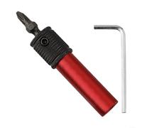 Asta di prolunga regolabile per cacciavite da 60 mm con codolo esagonale da 10,2 cm, progettata per un collegamento rapido e una guida fluida delle viti nel montaggio di mobili (a)