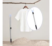 Asta Di Prolunga Telescopica in Metallo Corto Stendibiancheria Telescopico