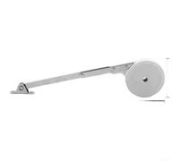 Asta di protezione idraulica per armadio ribaltabile con supporto di smorzamento verso l'alto che offre movimento controllato e caratteristiche di sicurezza anti pizzico (A)