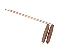 Asta di ricambio con manico ergonomico per noci per acqua streghe cattiva caccia paranormale indagini ergonomiche manico in legno bastone