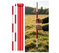 Asta di rilevamento in alluminio for strumenti di misurazione della profondità di rilevamento e mappatura del territorio(2 meters/6.6 ft)