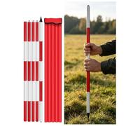 Asta di rilevamento in alluminio for strumenti di misurazione della profondità di rilevamento e mappatura del territorio(5 meters/16.4 ft)