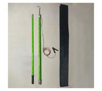 Asta di scarica ad alta tensione for test elettrici, palo in resina epossidica con giunzione da 10, 35, 110 e 220 kV con filo di rame e morsetto di messa a terra(35 kV - 1.5m/59in/4.9ft)