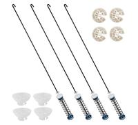 Asta Di Sospensione, Compatibile Con Whirlpool, Barra Smorzamento Dell'ammortizzatore Della Lavatrice Ricambio For W10780044 W1055289